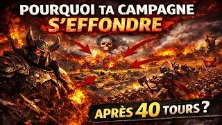 Miniature : Pourquoi ta campagne Warhammer 3 s’effondre après 40 tours