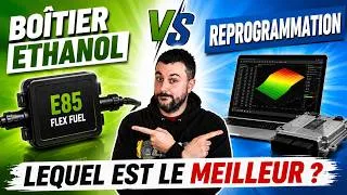 Miniature : Boîtier E85 VS Reprogrammation : Lequel choisir ?