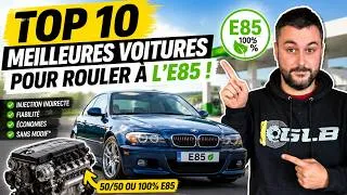 Miniature : TOP 10 des MEILLEURES voitures pour rouler à l'E85 ( Ethanol )!