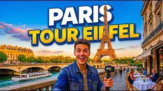 Miniature : Tour Eiffel Paris 4K 🇫🇷 | Silent Walk 🗼 Iconic Paris Experience (No Talking, No Stress)