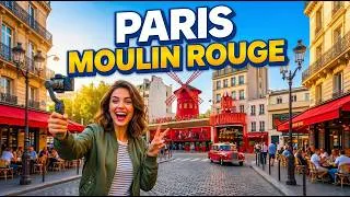 Miniature : Moulin Rouge to Opéra Paris 4K 🇫🇷 | Silent Walk Iconic Paris Streets (No Talking)