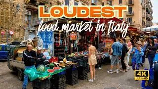 Miniature : [4K] Ballarò Market Palermo | The Loudest, Most Colorful Market in All of Italy