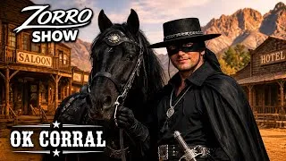 Miniature : Zorro La Prédiction - Spectacle Western - Parc OK Corral