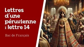 Miniature : Les lettres d'une péruvienne, lettre 14 : analyse linéaire