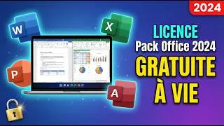 Miniature : Microsoft Office 2024 : Installation + Activation GRATUITE (Licence à vie)