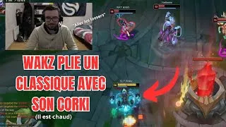 Miniature : WAKZ PLIE UN CLASSIQUE AVEC SON CORKI (il est chaud) - Best Of Lol fr #70