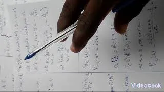Miniature : Mathématiques première D ( Problème corrigé suite et fin)✍️