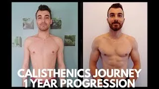 Miniature : CALISTHENICS JOURNEY: My 1 year progression (Body & Skills)