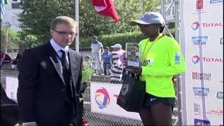 Miniature : Podium de la 7ème édition du Marathon International de Casablanca 2014