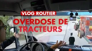 Miniature : Quand les tracteurs envahissent la route... matinée chargée ! 😂