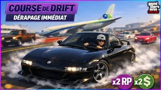 Miniature : GTA Online – Dérapage immédiat | Course de drift | GAMEPLAY FR | PS5 | 4K