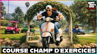 Miniature : GTA Online - Course Champ d'exercices | Gameplay FR | PS5 |  4K