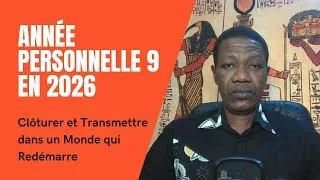 Miniature : Numérologie : Année Personnelle 9 en 2026