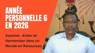 Miniature : Numérologie : Année Personnelle 6 en 2026