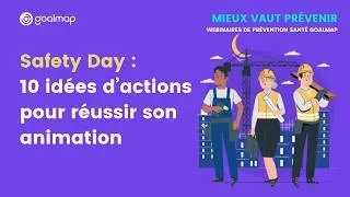 Miniature : Webinaire - Safety Day : 10 idées dactions pour réussir son animation
