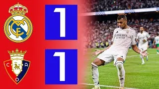 Miniature : Real Madrid Held to a 1-1 Draw by Osasuna – Bellingham Sent Off! ⚽