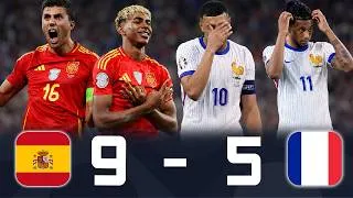 Miniature : LAMINE YAMAL KEPT OUTSHINING KYLIAN MBAPPÉ 🤯 SPAIN DEFEATED FRANCE THREE TIMES IN A ROW