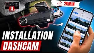Miniature : Installation Dashcam 3 Caméras 4K sur voiture : branchement OBD + caméra arrière