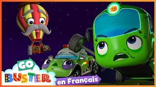 Miniature : Défi de la peur -Bonbons ou un sort | Go Buster en Français | Chansons & Dessins Animés Pour Enfants