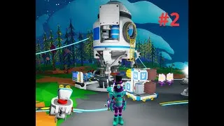 Miniature : [Astroneer DLC MEGATECH] Let's play épisode 2 : Construction de la petite navette