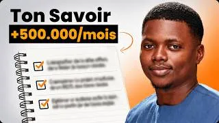 Miniature : Des gens ordinaires vendent leur savoir et font +500.000 FCFA/mois
