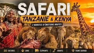 Miniature : TANZANIA & KENYA SAFARI – 2 Minutes of Raw Wildlife Encounters