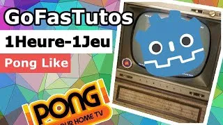Miniature : 1Heure-1Jeu: Développer Pong like sur Godot en une heure