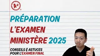 Miniature : Préparation Examen Final du Ministère 2025 - Secondaire 4 au Québec #Examen #mathématiques #math
