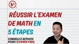 Miniature : 5 Étapes pour Réussir l'Examen Final (Ministère) de Mathématiques #mathematics #examen #final