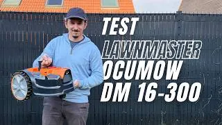 Miniature : Test du robot tondeuse Lawnmaster Ocumow DM 16-300 : un modèle ultra simple !