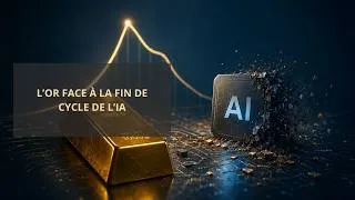Miniature : L'or face à la fin de cycle de l'IA