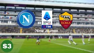 Miniature : Napolie Roma Serie A J7 Carrière PES