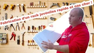 Miniature : Tuto : Fabrication d'un rack juvéniles sans matos ! Rapide, facile et pas cher !