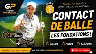 Miniature : Pourquoi tu contactes mal la balle au golf ? Améliorer la précision au golf - Xavier Pasanau
