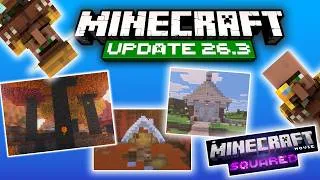 Miniature : 🚨 NOUVEAU BIOME ET ARBRE !!! Minecraft UPDATE 26.3🌻