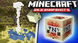 Miniature : OMG des GEYSERS dans MINECRAFT ⁉️ 🌍Minecraft 26.2 Snapshot 5