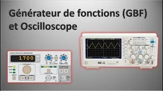 Miniature : Oscilloscope et générateur de fonctions