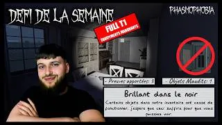 Miniature : [FR] FULL T1 BREAKER OFF | DÉFI DE LA SEMAINE PHASMOPHOBIA