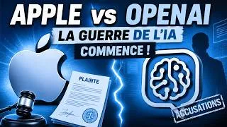Miniature : Apple vs OpenAI : la GUERRE de l'IA vient de commencer