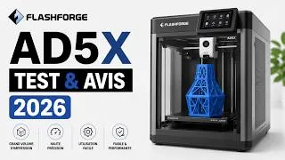 Miniature : 🏆FLASHFORGE AD5X - Test & Avis 2026