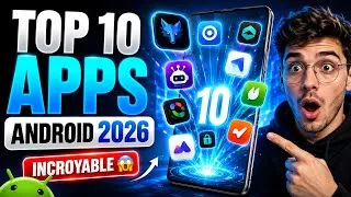 Miniature : 10 Applications Android INCROYABLES à Installer Absolument en 2026 🔥