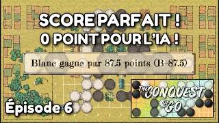 Miniature : SCORE PARFAIT ! L'IA fini à 0 POINT sur 9x9 ! - The Conquest of Go #6