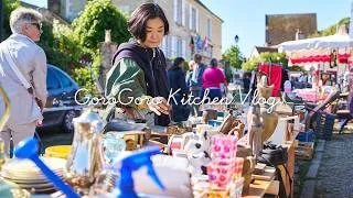 Miniature : こんな蚤の市を待っていた！✨欲しいものだらけの郊外ブロカントで、史上最高に買いました🍽️｜パリ暮らしvlog