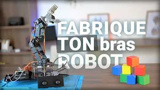 Miniature : Montage, soudure et programmation d’un bras robotisé DIY