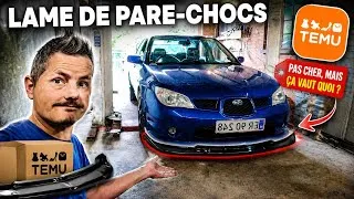 Miniature : Une lame de pare-chocs TEMU sur ma Subaru... mauvaise idée ? 😬