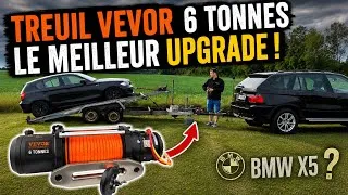 Miniature : J'installe un treuil électrique 6 tonnes vevor sur ma remorque !