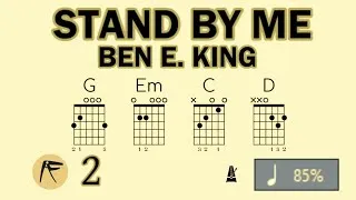 Miniature : 🎸 • BEN E.KING • STAND BY ME • 🎶 • ACCORDS & ARPÈGES • ⏱️ x85 • ⭐