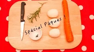 Miniature : Spécial Pâques ! "Les œufs lapins" (carottes/romarin)