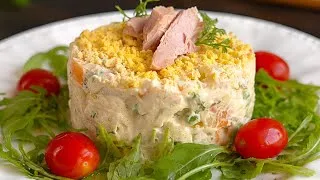 Miniature : La Salade Russe Parfaite Pour l'Eté : Fraîche, Crémeuse et Savoureuse ! 😍