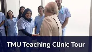 Miniature : Minister Jones tours primary care teaching clinics [Described Video]